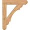 Ekena Millwork Olympic Craftsman Smooth Bracket w/ Offset Brace, Western Red Cedar, 7 1/2"W x 34"D x 40"H BKT0806X34X40OLY04SWR - alternate 3
